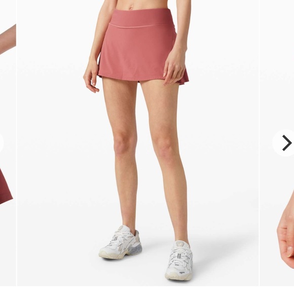 lululemon athletica Dresses & Skirts - LULULEMON Play Off The Pleats Skirt SZ 10 "Misty Merlot"